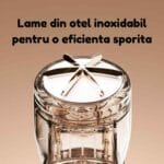 Lame din oțel inoxidabil pentru tăiere precisă la aparatul de scame