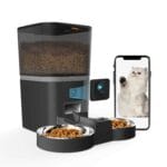 Hranitor Automat Smart 6L Pawty® Dual Bowl cu Camera - imagine 2