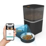 Hranitor Automat Smart 6L Pawty® Dual Bowl cu Camera - imagine 3