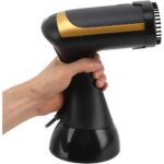 Fier de călcat Glissio cu cap de abur perforat din oțel inoxidabil, pentru o distribuție uniformă a aburului și netezire eficientă.