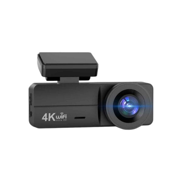 Camera auto 4K UHD Trevix cu WiFi, vedere frontală a camerei video pentru parbriz