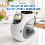 Aparat BoboJoy cu funcție de încălzire delicată pentru laptele bebelușului