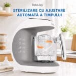 Funcție de sterilizare automată cu ajustare a timpului la aparatul BoboJoy pentru bebeluși