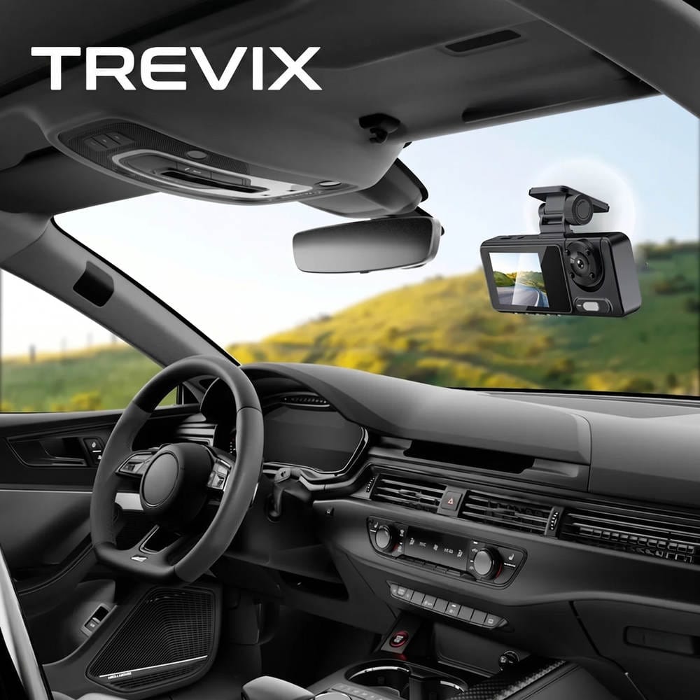 trevix camera auto de bord dvr montaj pe parbriz